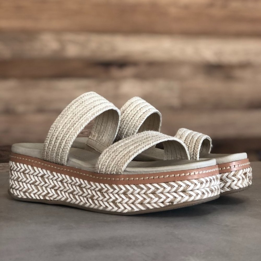 NEW Chinese Laundry Zion Platform Espadrille  Heel